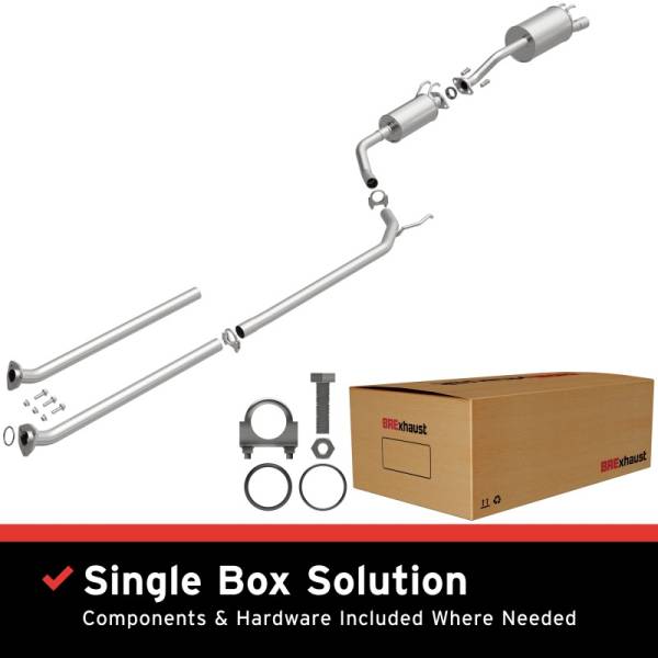 Magnaflow - MagnaFlow BRE Exhaust Kit 06-11 Honda Civic 1.8L 106-0719