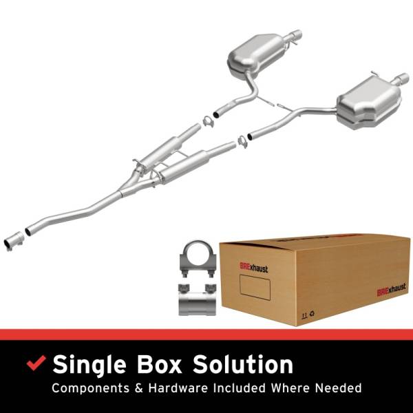 Magnaflow - MagnaFlow BRE Exhaust Kit 02-05 Audi A4 Quattro 1.8L 106-0744