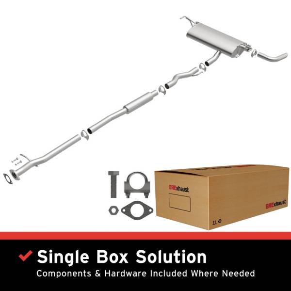 Magnaflow - MagnaFlow BRE Exhaust Kit 14-17 NISSAN ROGUE 2.5L 106-0758