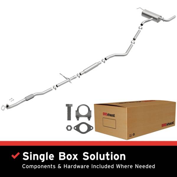 Magnaflow - MagnaFlow BRE Exhaust Kit 14-18 JEEP CHEROKEE 2.4L 106-0781