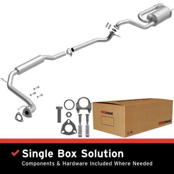 Magnaflow - MagnaFlow BRE Exhaust Kit 09-13 Honda Fit 1.5L 106-0804