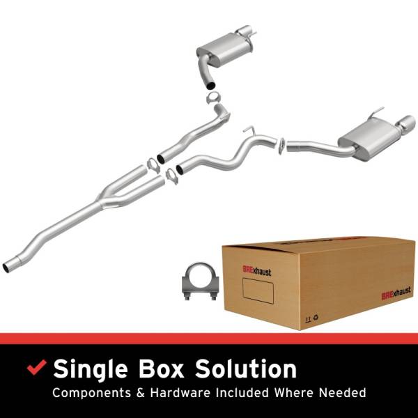 Magnaflow - MagnaFlow BRE Exhaust Kit 15-22 Ford Mustang 2.3L 106-0821