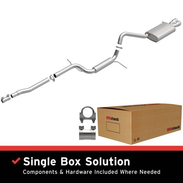 Magnaflow - BRExhaust 11-14 Volkswagen Jetta 2L Exhaust Kit 106-0886