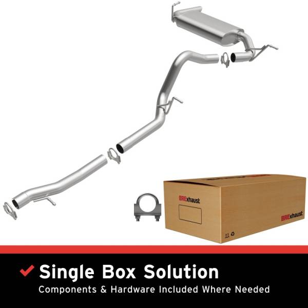 Magnaflow - BRExhaust 12-18 Jeep Wrangler 3.6L Exhaust Kit 106-0947