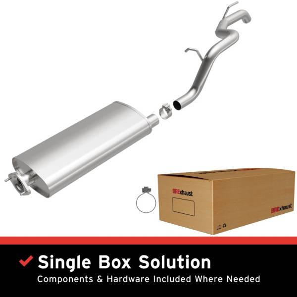 Magnaflow - MagnaFlow BRE Exhaust Kit Replacement Stainless Jeep 116-0012