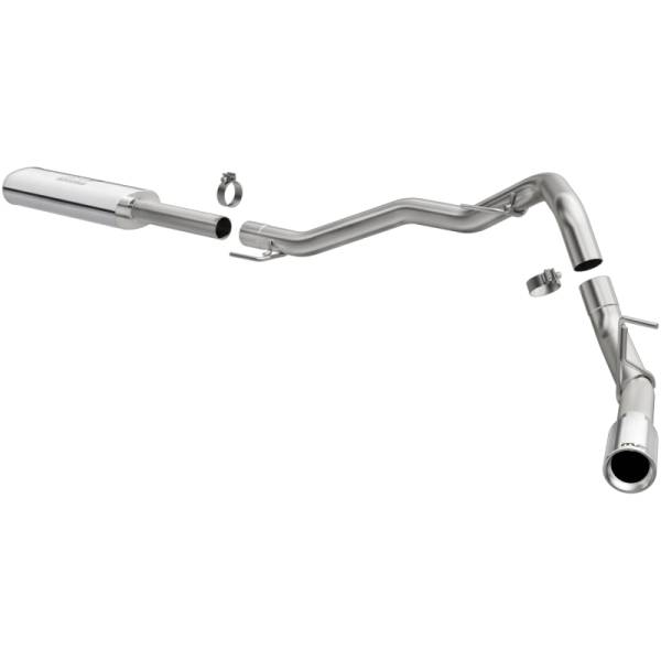 Magnaflow - MagnaFlow 2020 Jeep Gladiator 3in Street Series Side Rear Exit Cat-Back Exhaust w/Polished Tips 19483