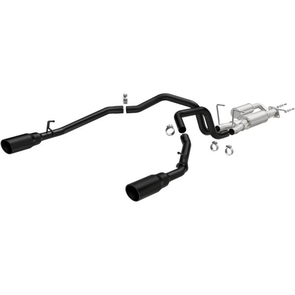 Magnaflow - Magnaflow 25+ Ram 1500 I6 3.0L SPEQ Series Black Coated Cat-Back Performance Exhaust System 19685