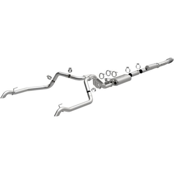 Magnaflow - MagnaFlow 24-25 Chevrolet/GMC Silverado/Sierra 1500 ZR2/AT4X Overland Series Cat-Back Exhaust System 19703