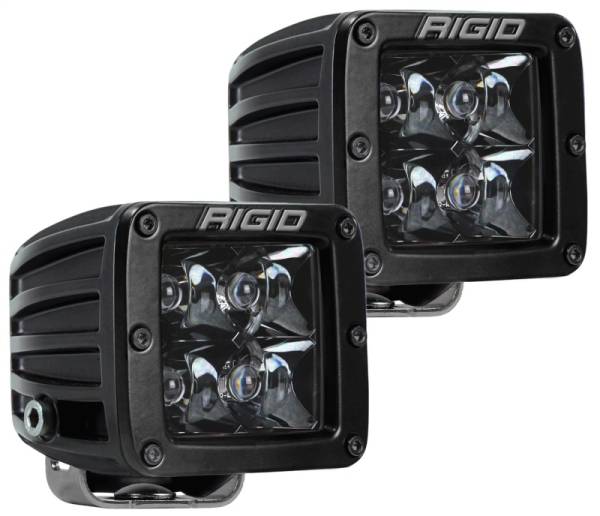 RIGID Industries - Rigid Industries D-Series Midnight Edition - Spot - Set of 2 202213BLK