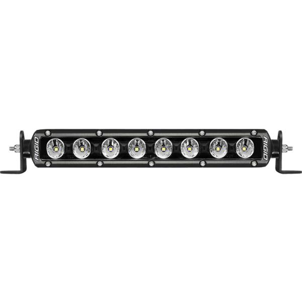 RIGID Industries - Rigid Industries 10in Radiance Plus SR-Series Single Row LED Light Bar with 8 Backlight Options 210603
