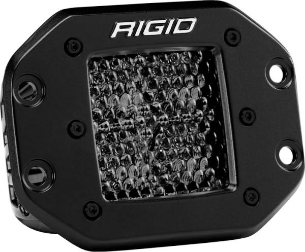 RIGID Industries - Rigid Industries D Series PRO Midnight Edition - Spot - Diffused - Pair 212513BLK
