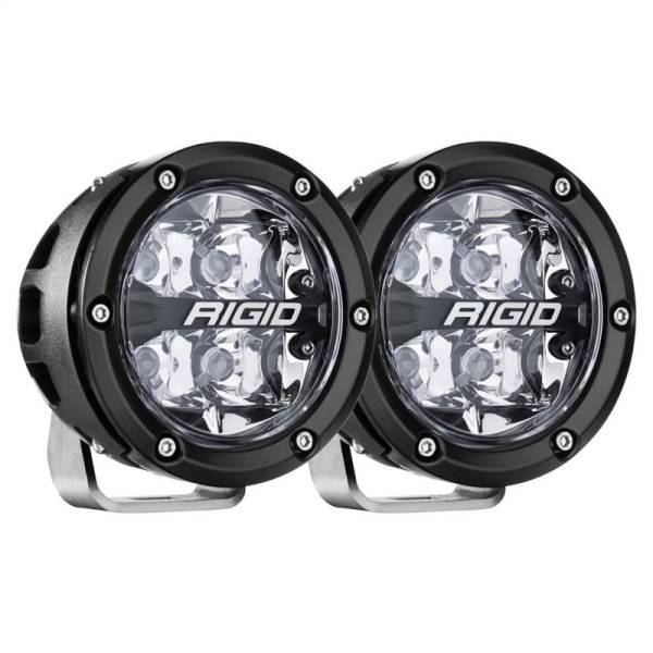 RIGID Industries - Rigid Industries 360-Series 4in LED Off-Road Spot Beam - RGBW (Pair) 36402