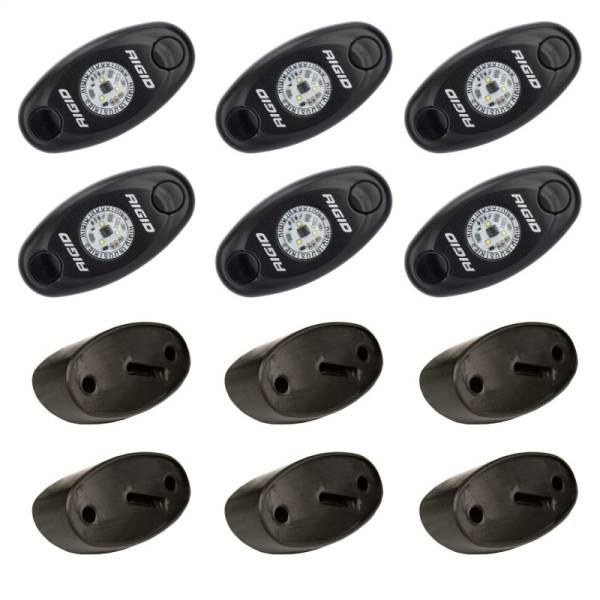RIGID Industries - Rigid Industries Rock Light Kit- Cool White (6 lights) 400253