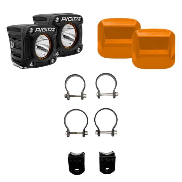 RIGID Industries - Rigid Industries Side-by-Side Revolve A-Pillar Light Kit 41650