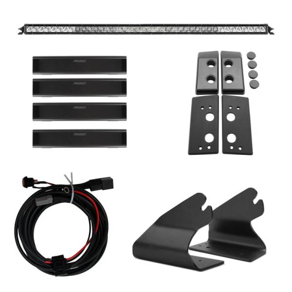RIGID Industries - Rigid Industries 2021 Ford Bronco Roof Line Light Kit (Incl. SR spot/flood Combo Bar) 46724