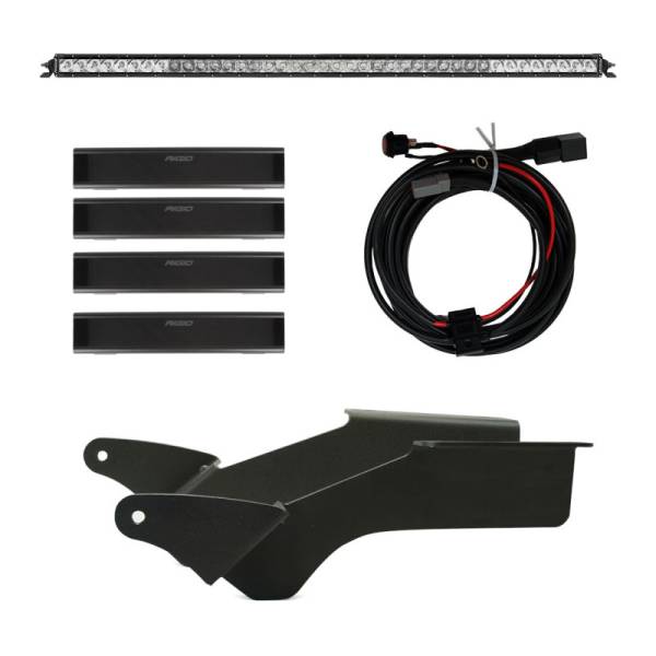 RIGID Industries - Rigid Industries 2021 Ford Bronco Roof Rack Light Kit (Incl. SR spot/flood Combo Bar) 46726