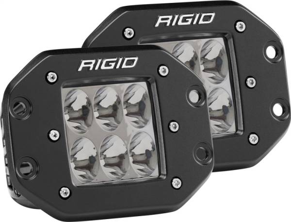 RIGID Industries - Rigid Industries D2 - Flush Mount - Driving Pair 512313