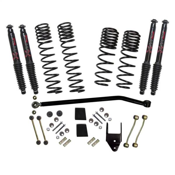 Skyjacker - Skyjacker 21-23 Jeep Wrangler JL Non-Rubicon 4 Door LT 3.75in Coil System w/ Black MAX Shocks JL37EBPBLT