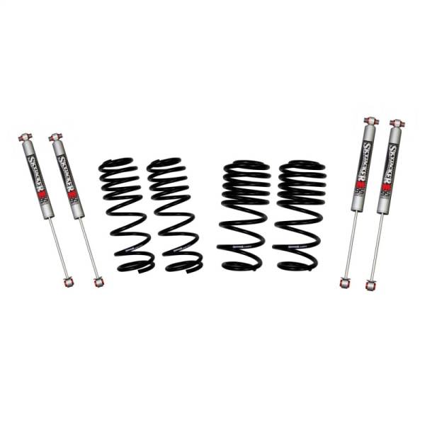 Skyjacker - Skyjacker 21-24 Jeep Wrangler (JL) 4XE Non-Rubicon 2-2.5in Lowering Sport Coils W/M95 Monotube Shock LOWJL025EPM