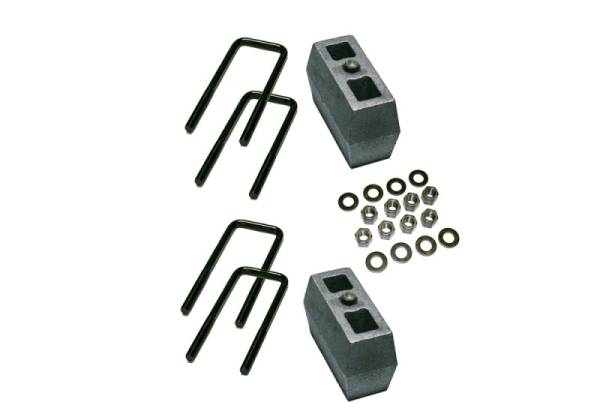 Superlift - Superlift 89-96 Toyota Pickup 4WD Short Bed Standard Cab 4in Block Kit w/ 3.312in Wide U-Bolts 7249