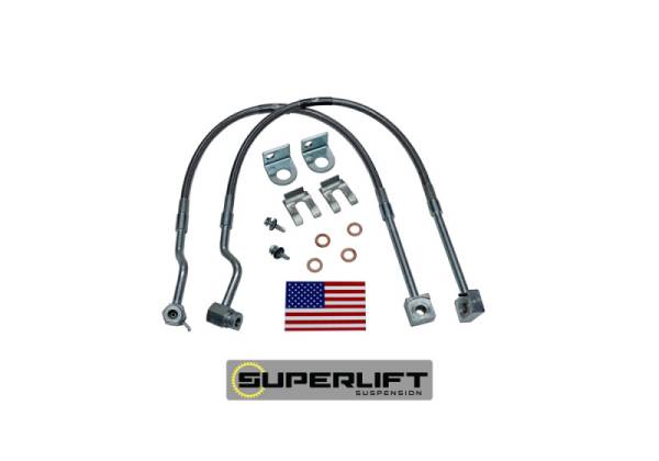Superlift - Superlift 87-90 Ford Ranger Explorer and Bronco II w/ 4-6in Lift Kit Bullet Proof Brake Hoses 91230