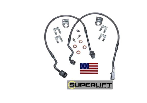 Superlift - Superlift 95-97 Ford Ranger w/ 4-6in Lift Kit (Pair) Bullet Proof Brakes Hoses 91260