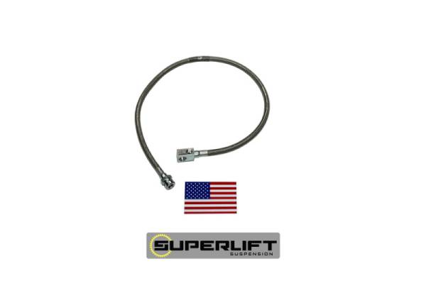Superlift - Superlift 78-79 Ford F-150 w/ 4-9in Lift Kit (Single) Bullet Proof Brake Hose 91290