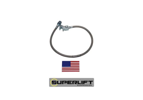 Superlift - Superlift 99-10 Ford F-250/F-350 w/ 4-10in Lift Kit (Single) Bullet Proof Brake Hose 91515