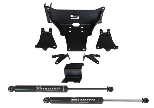 Superlift - Superlift 05-22 Ford F-250/F-350 4WD Dual Steering Stabilizer Kit w/ Superlift Shocks (No Lift Req) 92741