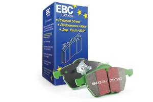 EBC Brakes Greenstuff 7000 brake pads for truck/SUV with ceramic pad characteristics. DP71133