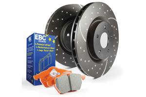 EBC Brakes S8 Kits EBC Extra Duty Pads and GD Rotors S8KF1120