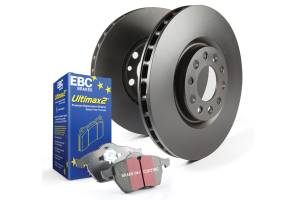 EBC Brakes S20 Kits Ultimax and Plain rotors, 2 axle kit Front and Rear S20K1312