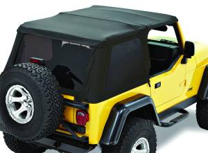 Bestop Replace-A-Top for Trektop NX Black Twill - Jeep 1997-2006 Wrangler 59720-17