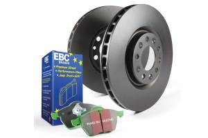 EBC Brakes S11 Kits Greenstuff 2000 and RK Rotors S11KR1344