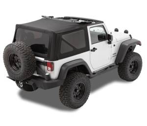 Bestop Replace-A-Top Black Twill Jeep 2007-2009 Wrangler 2DR 79836-17