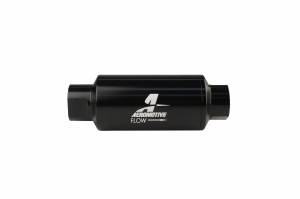 Aeromotive Fuel System Filter, In-Line AN-10 Size, Black, 10 Micron 12321