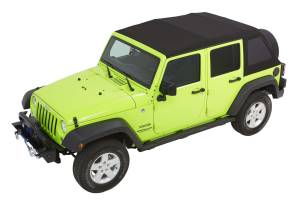 Bestop Trektop NX Glide Twill - Jeep 2007-2018 Wrangler JK Unlimited 4DR 54923-35