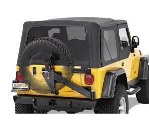 Bestop HighRock 4x4 Rear Bumper with Integrated Tire Carrier Jeep 1997-2006 Wrangler 44931-01
