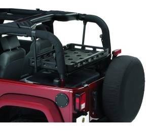 Bestop HighRock 4x4 Cargo Rack Bracket Kit - Jeep 2003-2018 Wrangler JK 2DR 41437-01