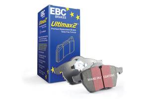 EBC Brakes EBC Ultimax are long lasting high friction pads designed for non sport driving. UD1455