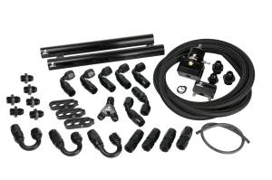 Aeromotive Fuel System Kit, Engine (Regulator, Rails and plumbing), 2010 Ford Cobra Jet 17156