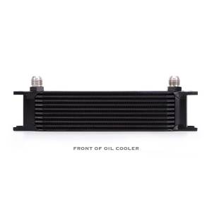 Mishimoto - Mishimoto Universal 10 Row Oil Cooler, Black MMOC-10BK - Image 1