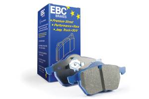 EBC Brakes Bluestuff NDX brake pads are high friction sport and race material DP51636NDX