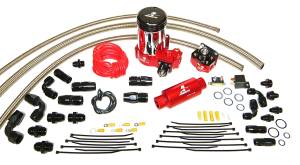 Aeromotive Fuel System A2000 Complete Drag Race Fuel System Single Carb(11202 pump, 13201 reg., lines) 17203