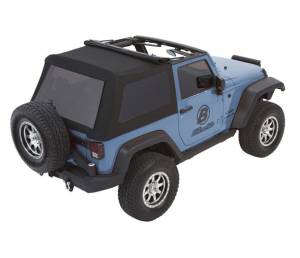 Bestop Trektop NX Glide Twill - Jeep 2007-2018 Wrangler JK 2DR 54922-17