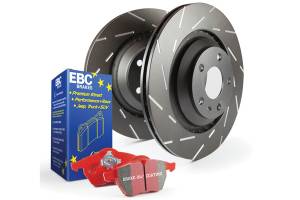 EBC Brakes S4 GREENSTUFF 7000 LOW DUSTING TRUCK/SUV PADS AND USR ROTORS S4KR1251