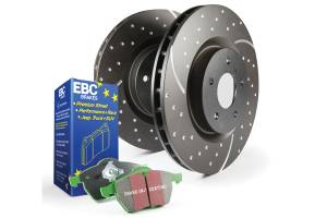 EBC Brakes S10 Kits Greenstuff 2000 and GD Rotor S10KR1116