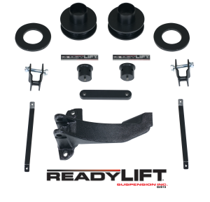 ReadyLift 2008-10 FORD F250/F350/F450 2.5'' Front Leveling Kit with Track Bar Bracket 66-2516