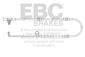 EBC Brakes High quality OE style wear lead sensor for vehicles with electronic brake. EFA125