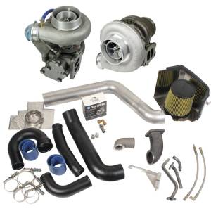 BD Diesel Super B Twin Turbo Kit w/FMW Billet Wheel on Secondary - Dodge 1994-1998 12-vlv 1045310